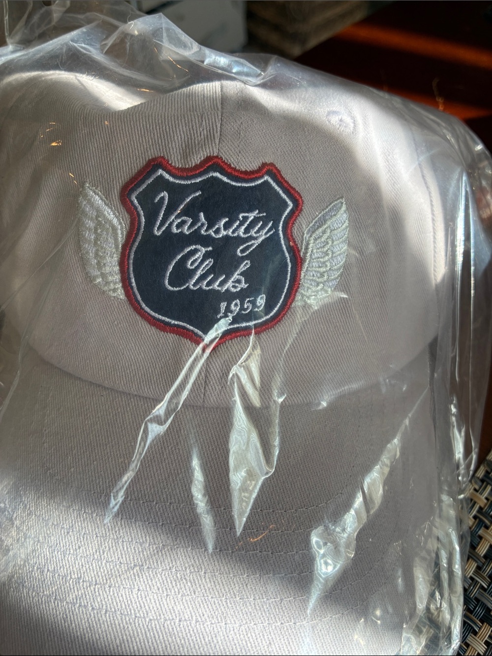 By Anthropologie Varsity Patch Baseball Cap NWT